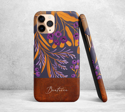 Dark Violet 20 Custom iPhone Case