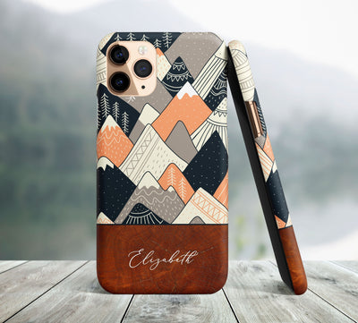 Moutain Pattern iPhone Case