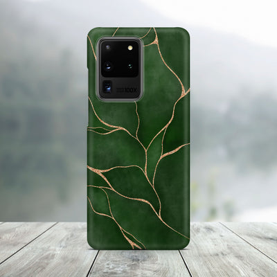 Gold Leaves Samsung Case