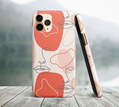 Line Art iPhone Case