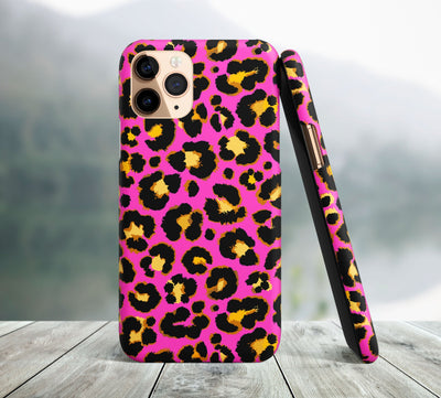 Leopard print iPhone Case