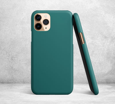 Dark Teal iPhone Case