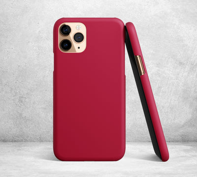 Burgundy iPhone Case