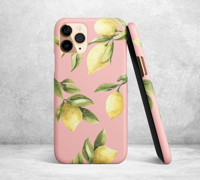 Lemon Pink iPhone Case