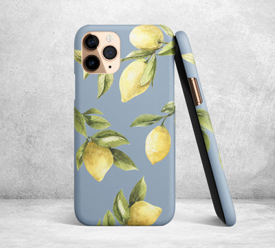 Lemon Grey iPhone Case