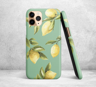 Lemon Green iPhone Case