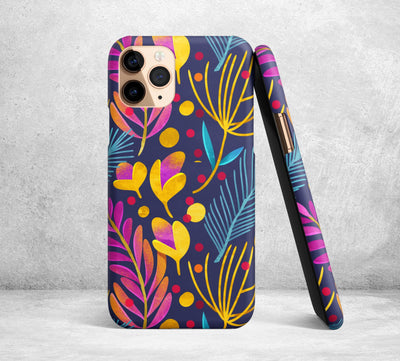 Rainbow Floral 11 iPhone Case