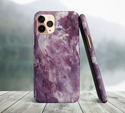 Purple Acrylic iPhone Case