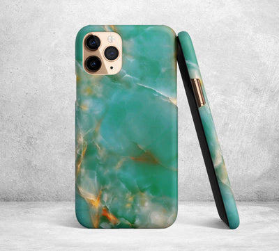 Green Skies Marble iPhone Case