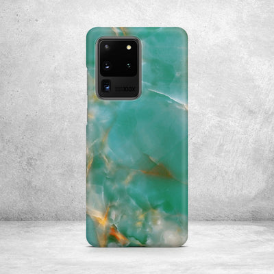 Green Skies Marble Samsung Case