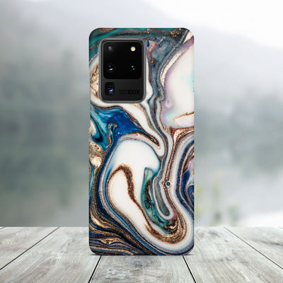 Multicolor Marble Samsung Case