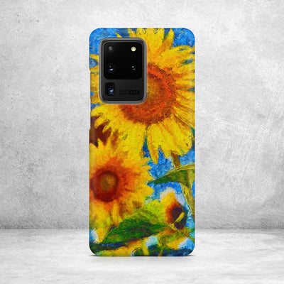 Watercolor Sunflowers Samsung Case