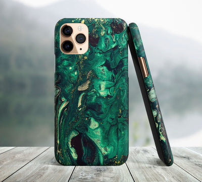 Green Marble iPhone Case II