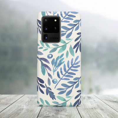 Watercolor Leafs Samsung Case