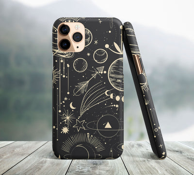 Space and Stars iPhone Case