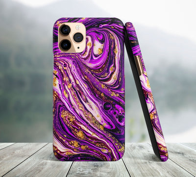 Purple Watercolor iPhone Case