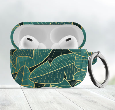 Greenery Leaves AirPod Cover