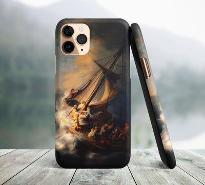 Rembrandt Christ in the Storm iPhone Case