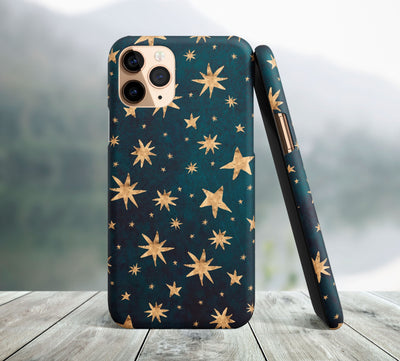 Green Stars iPhone Case